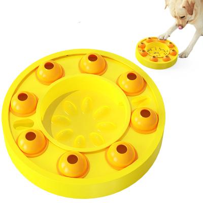 China Sustainable Eco Friendly Hidden Interactive Food Puzzle Dog Training Toys for sale