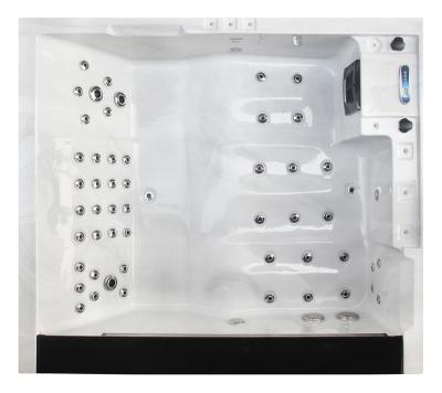 China Modern Modern 7-Person Acrylic Hot Tub Spa for Hotels-Factory Wholesale for Ice Bath & Hot Bath for sale