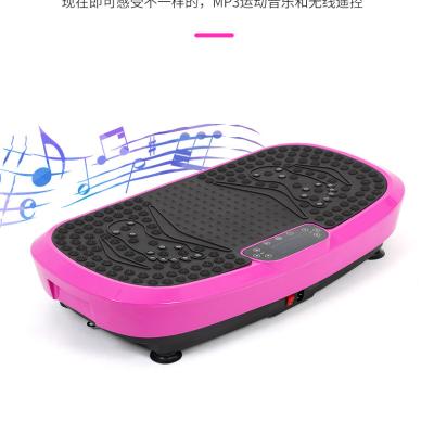 China Home Use Slim Massager Vibration Platform Full Body Exercise Machine Crazy Fit Packing Electroplate Crude for sale