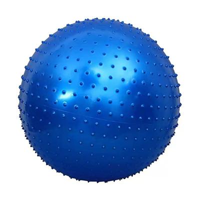 China Colorful Point Massager Wholesale PVC Exercise Ball Women Body Bbuilding Yoga Balance Ball for sale