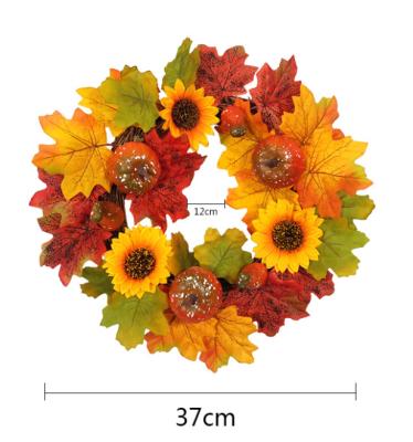 China Halloween Decoration Shiny Flower Artificial Halloween Braid Natural Sunflowers for sale