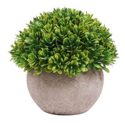 China Fake Potted Mini Plant Colorful Flower Topiary Of Chirstmas Decor MoonLa Artificial Plants for sale