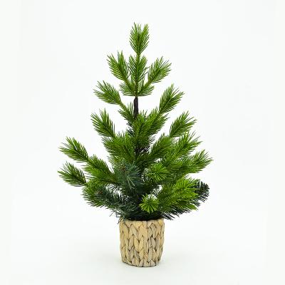 China Chirstmas Decor Christmas Tree Home PE Christmas Decorations Tree Desktop Ornaments for sale