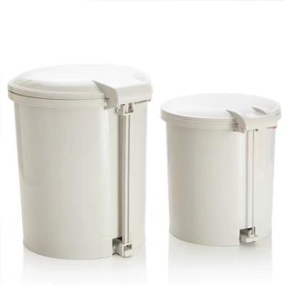 China Pressing Type High Quality Capacity Pedal Type Kitchen Dustbin PP Dustbin Waterproof With Lid for sale