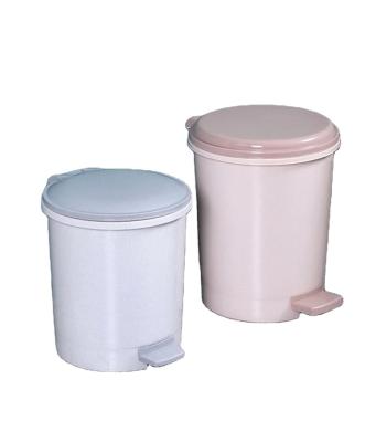 China Pressing Type Factory Direct Selling Pedal Type Kitchen Trash Can With Lid for sale