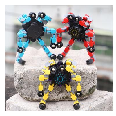 China Fingertip Spinner Trigger Toy TOYSRUNNER Big Duty Toy TOYSRUNNER 3D Pressure Finger Spinner Wiggle Toy OEM Diy Hand Dolls Autism 2022 The Funny Person Spinner restless for sale