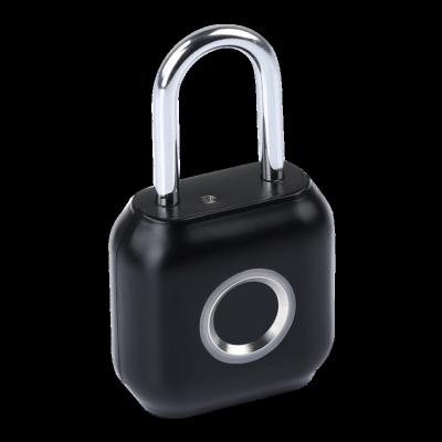 China 2019 Blue Bluetooth New Arrival Smart Fingerprint Tooth Digit Padlock With Mobile APP for sale