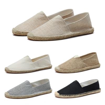 China Lightweight Fisherman Shoes Espadrilles Embroidery Platform Espadrilles Canvas Espadrilles for sale