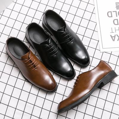 China PU Leather Shoes 2021 Luxury Genuine Leather Anti-slippery Lofer Formal Dress Men Casual Shoes Designer For Men for sale