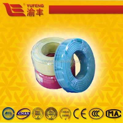 China Aerial building and home use 1.5mm2 single core high quality BVwire for sale