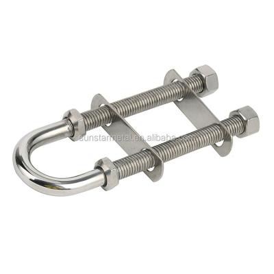 China Boat Hardware Fitting Stainless Steel Marine Boat Stern Bow Eye Link Down U Bolt for sale