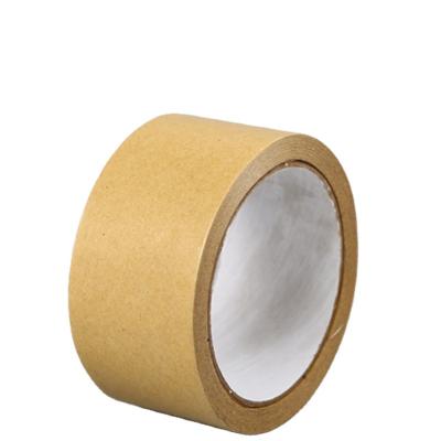 China Waterproof self-adhesive paper tape wrapping paper, all paper tape wood pulp, fast logistics transportation tape for sale