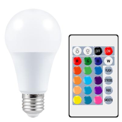 China Hot Sales Smart Light Bulb Amazon Alexa Google Home 9W 10W RGB E26 E27 Wifi Remote Control Smart Light Bulb For Home Theater for sale