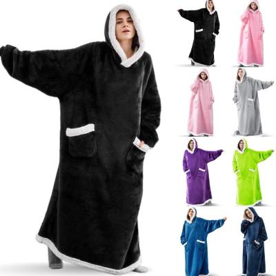 China Custom Oversized Anti-wrinkle Winter Fleece Hoodies Cover for sale