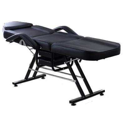 China Best 2 Section Traditional Light Portable Antlu Salon Furniture Massage Table Durable Durable Adjustable Facial Bed Adjustable Synthetic Leather for sale