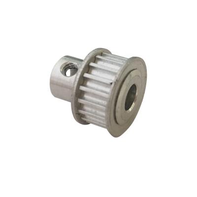 China 20 Teeth Aluminum Durability GT2 8mm Double Bore Idler Timing Pulley for sale