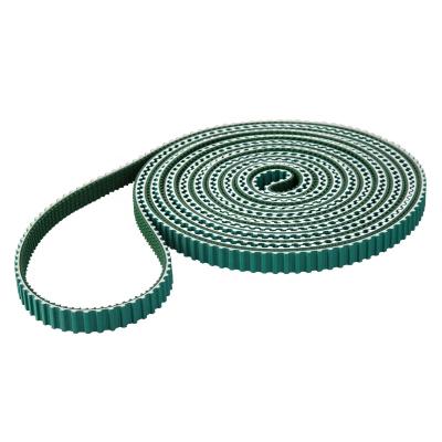 China High Abrasion Resistance T10 T5 S5M Type Belt With Green Coating PU Strap for sale