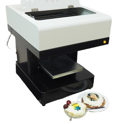 China Beverage Cake Cookie EXI 4 CUP Coffee Cake Fruit Salad Pizza Cookie Macarons Printer With Edible Ink Cartridge for sale