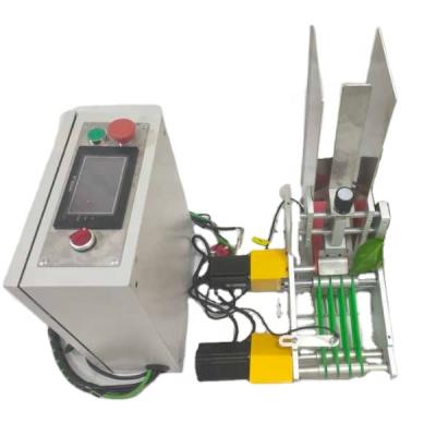 China Automatic 3ply Face Mask Driver Face Mask Flat Body High Speed ​​3ply Feeding Machine For Earloop Welding for sale