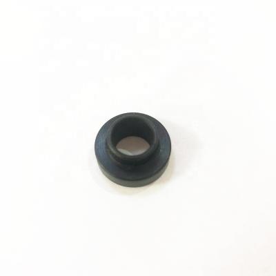 China Black Nylon Nylon Bushing Parts China Prototype Product CNC Turned CNC Automotive Plastic Flange Bushing Parts for sale