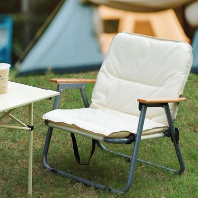 China Modern Yijie OEM Reclining Customized Pattern Folding Camp Chair Aluminum Folded Custom Camping Chair Luxury for sale