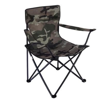 China Modern Yijie Lightweight Portable Folding Camping Chair with Armrests and Cup Holder Fishing Chairs with Carry Bag for sale