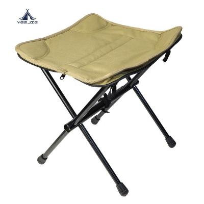 China Modern Camping Stool Folding Small Chair Portable Camp Stool for Fishing Hiking Gardening and Beach for sale