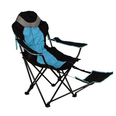 China Modern Yijie Outdoor Quad lazy camping chairs with adjustable Footrest Leisure Chair for sale