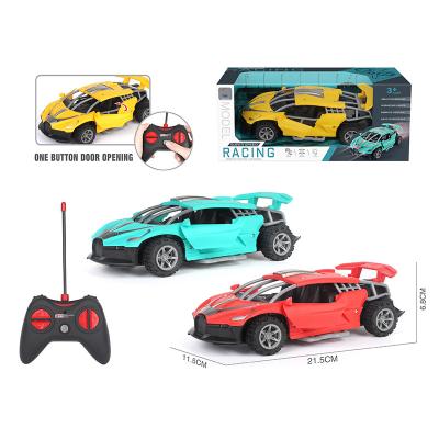 China Follow Me Manufacturer Supply Spray One Click Door Frame Sports Car Rc Drift Car Toys Remote Control For Kids for sale