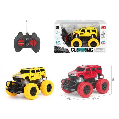 China Follow Me Popular Collection 1:32 Graffiti Hummer Remote Control Jeep Remote Control Drift Car Toy Off Road Rc Car for sale