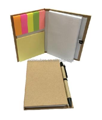 China Wholesale Self Adhesive School Customized Logo Paper Notebook With Sticky Notes for sale