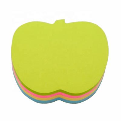 China Self Adhesive Apple Shapes Sticky Notes for sale