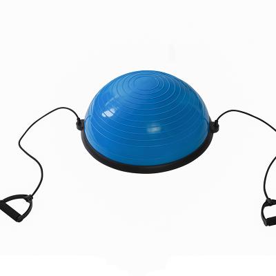 China Hot Sale Yoga Pilates Fitness Hemisphere Body Yoga Balance Training Wave Inflatable Speed ​​Half Ball 693 for sale