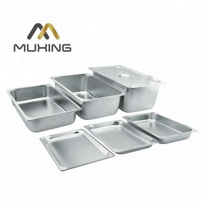 China Eco - Friendly Durable 1 / 1 Size Stainless Steel GN Pan / Gastronorm Container for sale