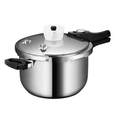 China High quality SUS 304 stainless steel pressure cooker4.5-6-8-10Liter sustainable for sale