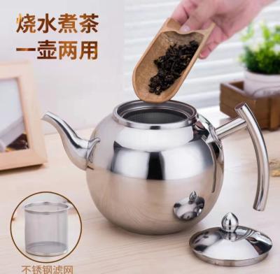 China Caitang Whistling Kettle Sustainable Stainless Steel Brew Kettle Bakelite Handle Teapot Water Kettle for sale