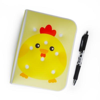 China Eco-friendly Creative Waterproof Inflatable Decorative Books TPU Inflatable Notebook Soft Cover for sale