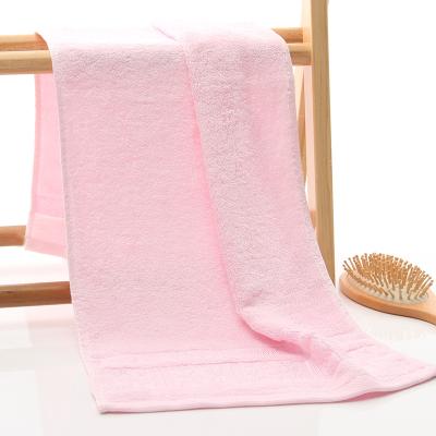 China High Quality Comfortable Soft Bamboo Towel Customized by Child Safe Bath Towel Manufacturer for sale