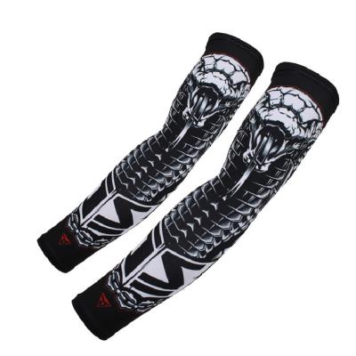 China Breathable Hot Sale Outdoor Tattoo Arm Sleeves Sports Cycling Wear Sun Protection Sleeve Arm Slimming Sleeves for sale