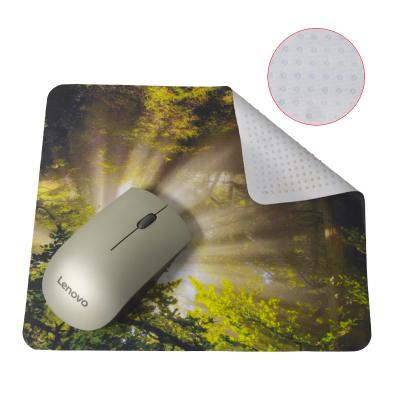 China Anti slip rubber backing; Washable 4 in 1 printable microfiber OEM mousepad for sale