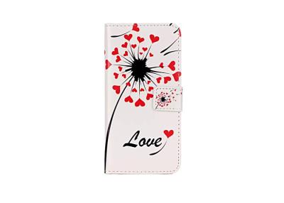 China Pink Hearts Dandelion Phone Case , Iphone 6s Waterproof Cell Phone Case for sale