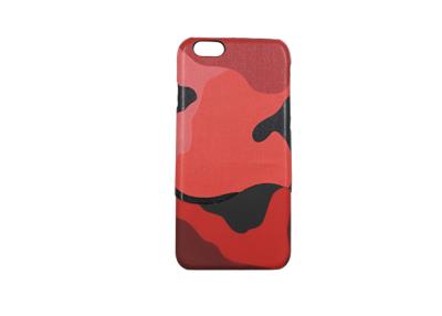 Chine Surface de nattes couleur noire/rouge de caisse de portefeuille de cuir véritable d'Iphone 6 à vendre