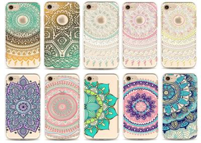 China Flower Decorated Custom Made Phone Cases / Tpu iPhone protective cover for sale