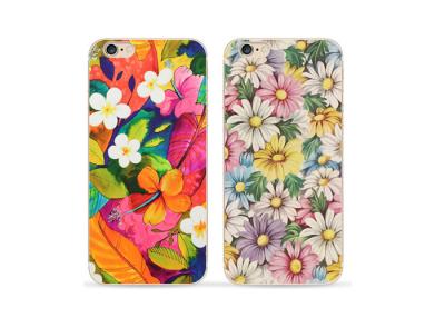 China Transparency TPU iPhone X Phone Case With DIY Uv Printing / Painted shell for sale