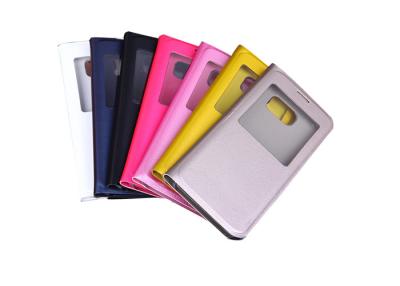 China Simple Flip Samsung Galaxy Note 8 Case , Pc Phone Case With PU Leather for sale