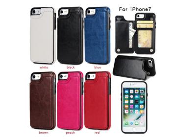 China Grid Pu Leather Phone Case Various Type Customized Designer Eco - Friendly for sale