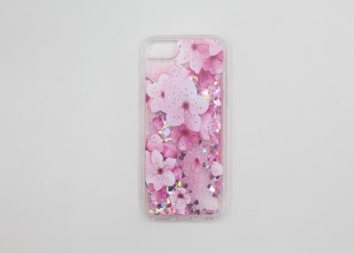 China Luxury Fashion Bling Flowing Liquid Floating Sparkle Mobile Cases And Covers for sale