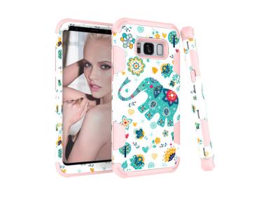 China Silicone Plus PC Scratch Resistant Phone Case For Samsung Galaxy S8 Plus for sale