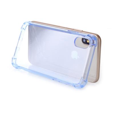 China Scratch Resistant Exactly Aligned Cutouts Transparents TPU  iPhone X Phone Case for sale