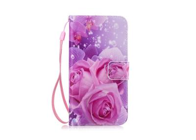 China Rose Blossom Leather Phone Case For Samsung Galaxy G531 S5 S6 S7 edge S8 Plus for sale